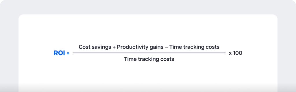 ROI formula